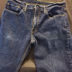 Levi's 514 36x30 Blue Jeans